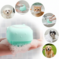 Silicone Pet Bath Brush – Scrub, Massage & Shine for Dogs & Cats