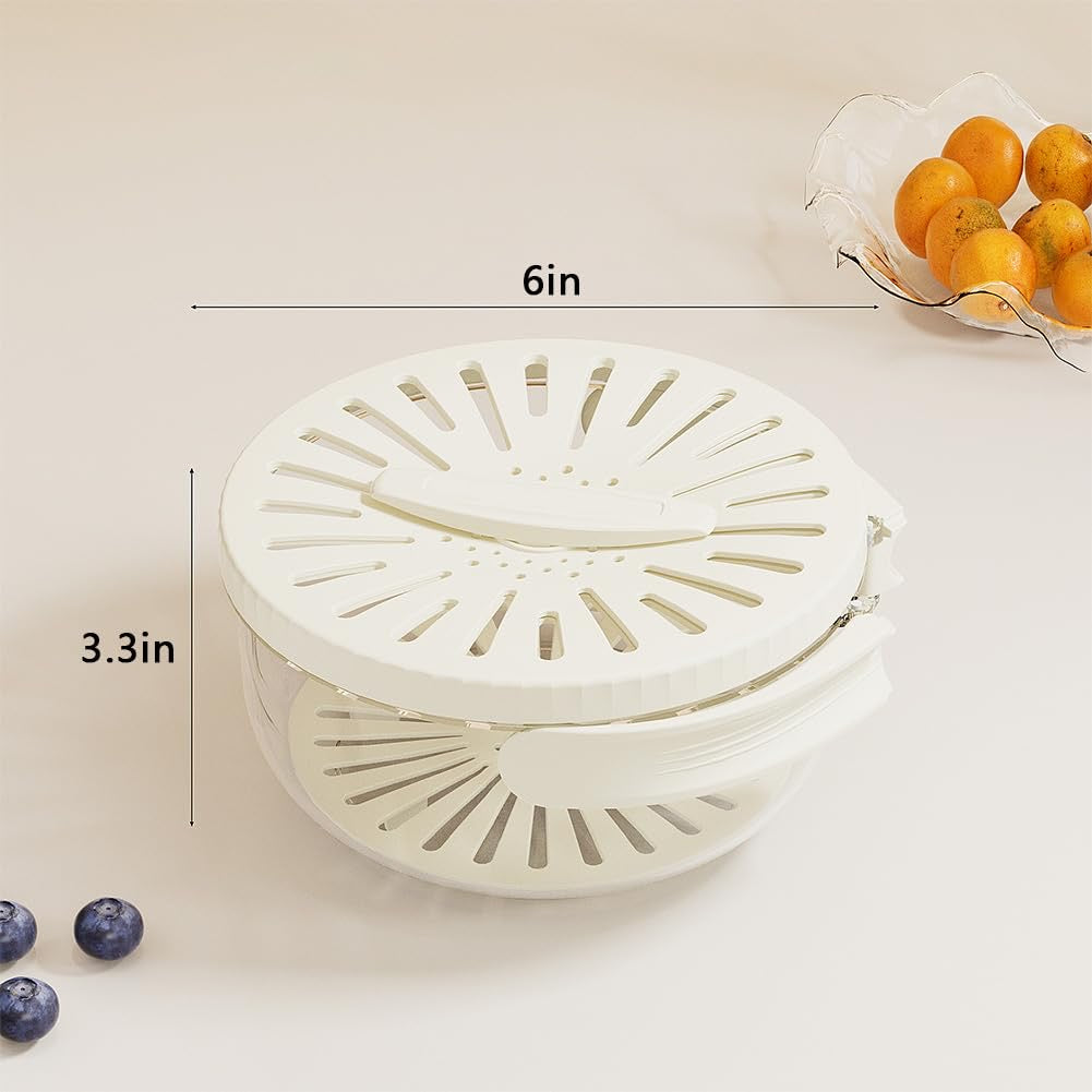 5-in-1 Drain Basket – One Bowl, Five Kitchen Tools