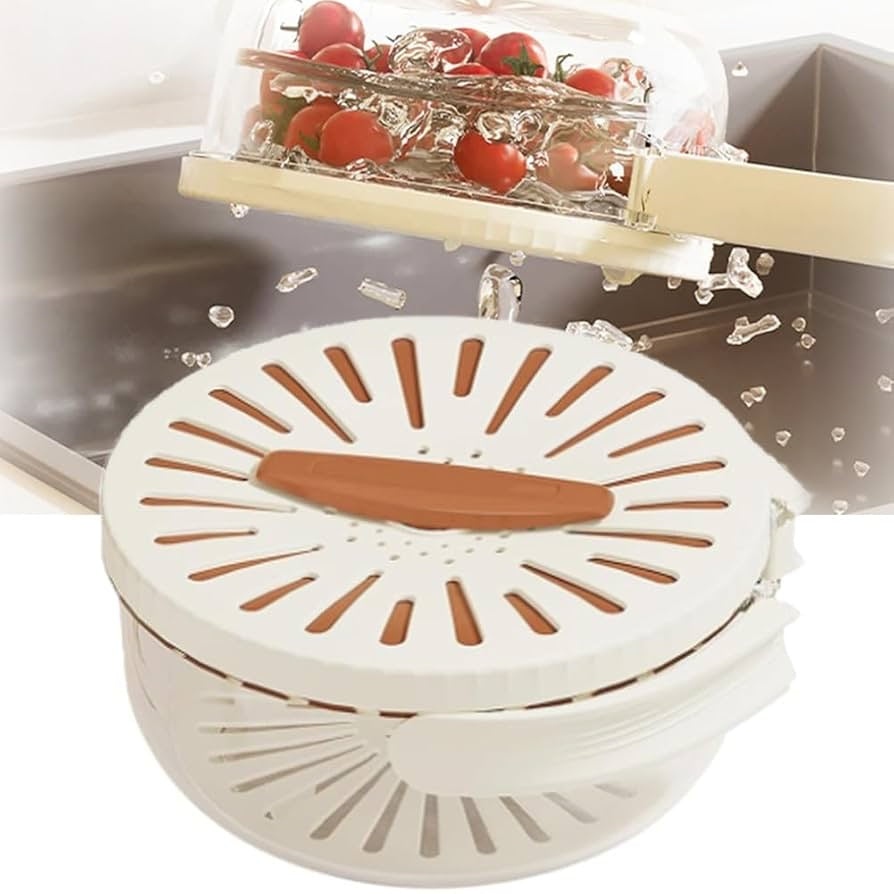 5-in-1 Drain Basket – One Bowl, Five Kitchen Tools