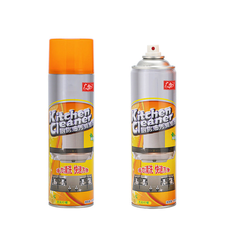 Foam Spray Kitchen Cleaner – Grease Gone in 60 Seconds