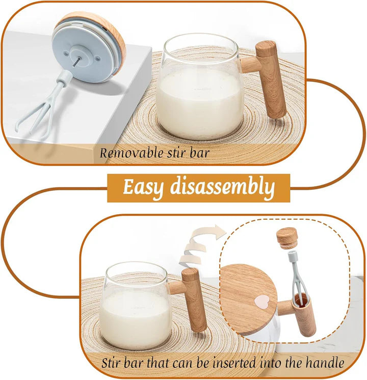 Self-Stirring Mug – Perfect Coffee, Zero Effort