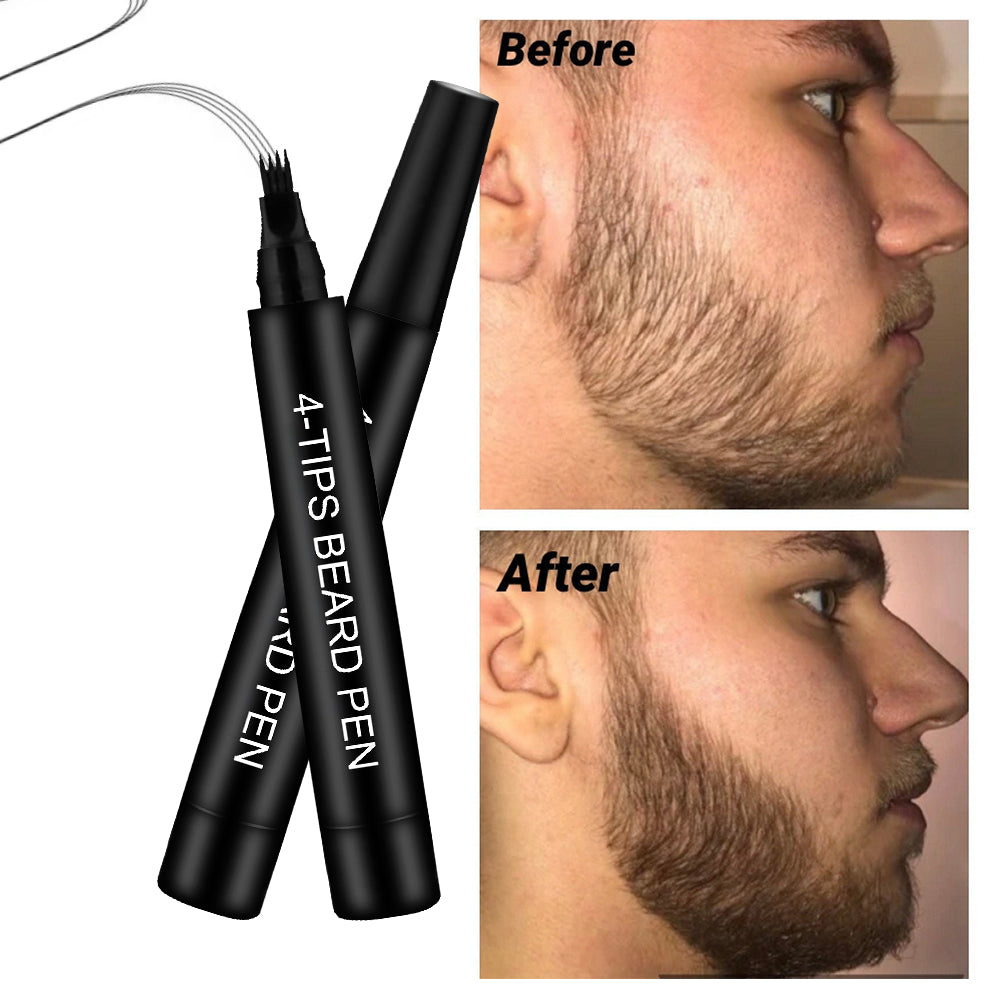 Beard Filler Pencil & Brush Kit