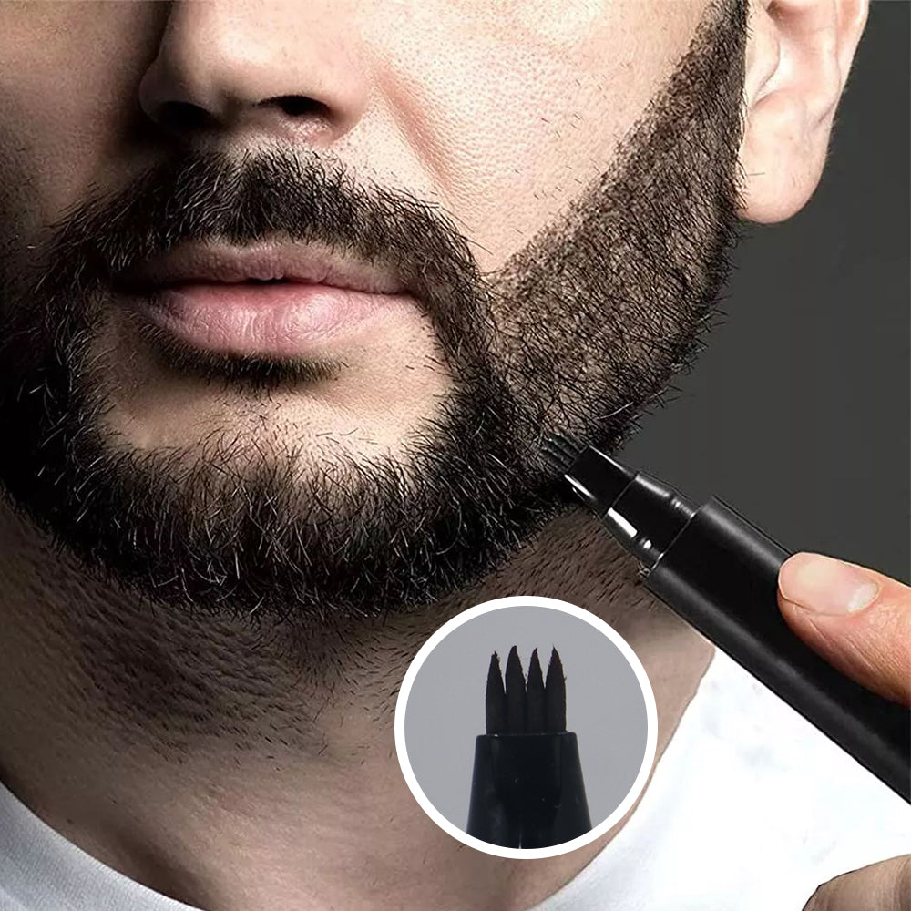 Beard Filler Pencil & Brush Kit