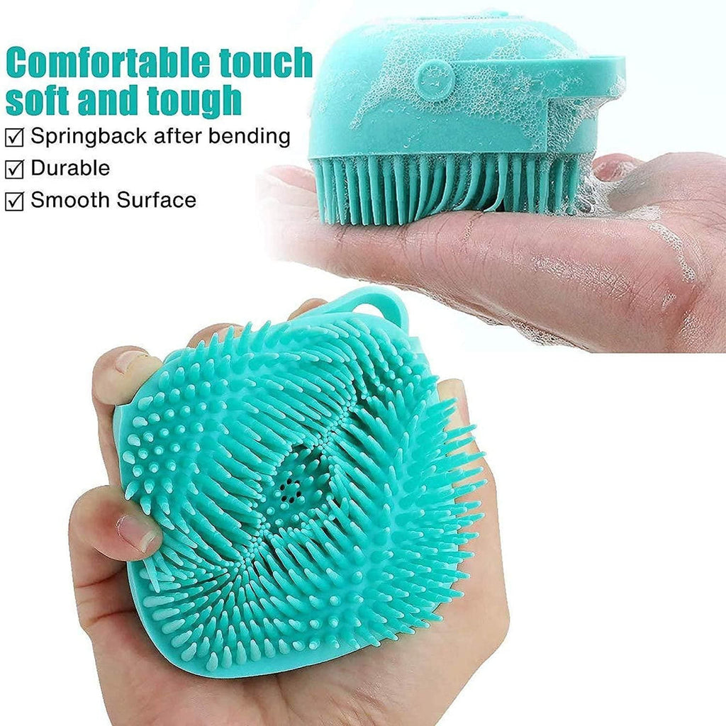 Silicone Shower Scrub Brush – Deep Clean & Skin Care