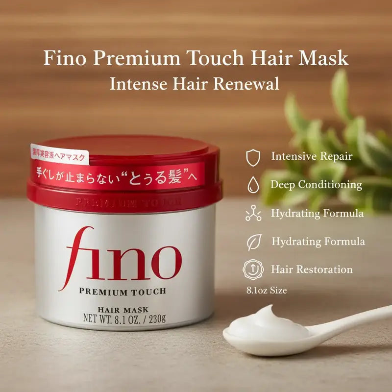 Fino Korean Hair Mask — Deep Repair & Moisture Treatment